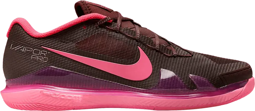  Wmns NikeCourt Air Zoom Vapor Pro Premium &#039;Burgundy Crush Hyper Pink&#039;