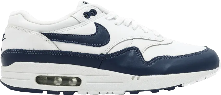  Nike Air Max 1 Leather &#039;Midnight Navy&#039;