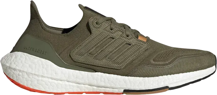  Adidas adidas Ultra Boost 22 Focus Olive Semi Impact Orange