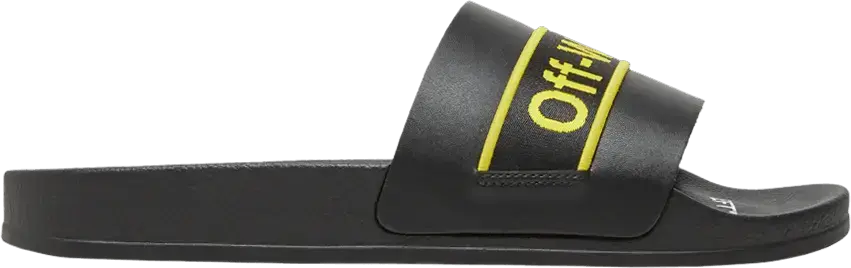  Off-White Industrial Sliders &#039;Black Yellow&#039;