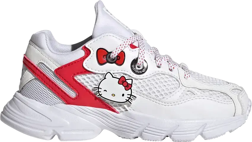  Adidas Hello Kitty x Astir J &#039;White Vivid Red&#039;