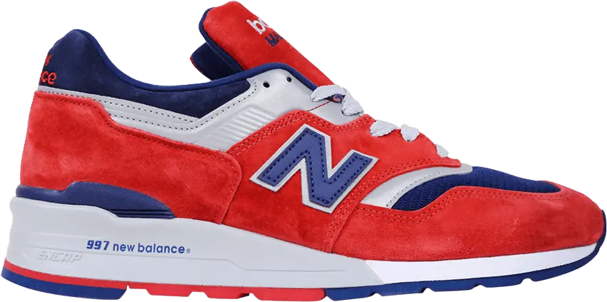  New Balance 997 Connoisseur Ski Red