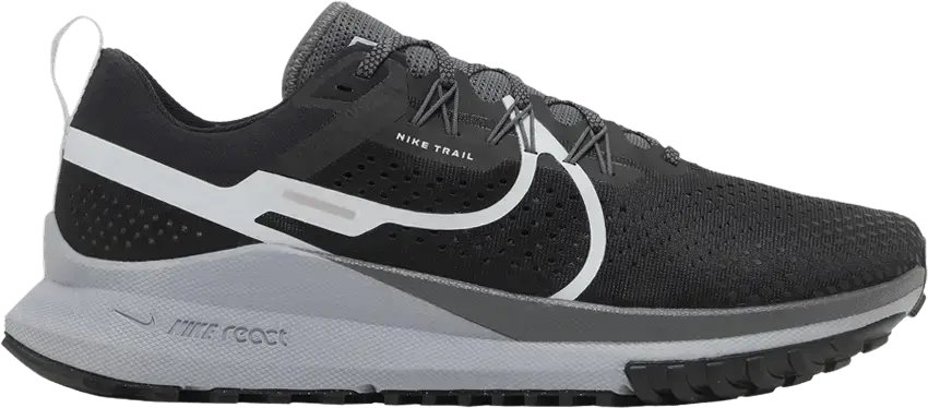  Nike React Pegasus Trail 4 Black Dark Grey