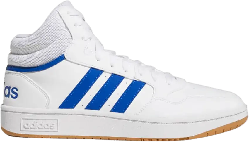  Adidas adidas Hoops 3.0 Mid White Royal Blue