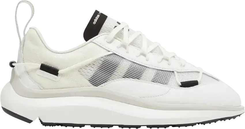  Adidas adidas Y-3 Shiku Run Core White Black Orbit Grey