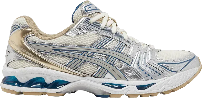  Asics ASICS Gel-Kayano 14 Cream Pure Silver Blue