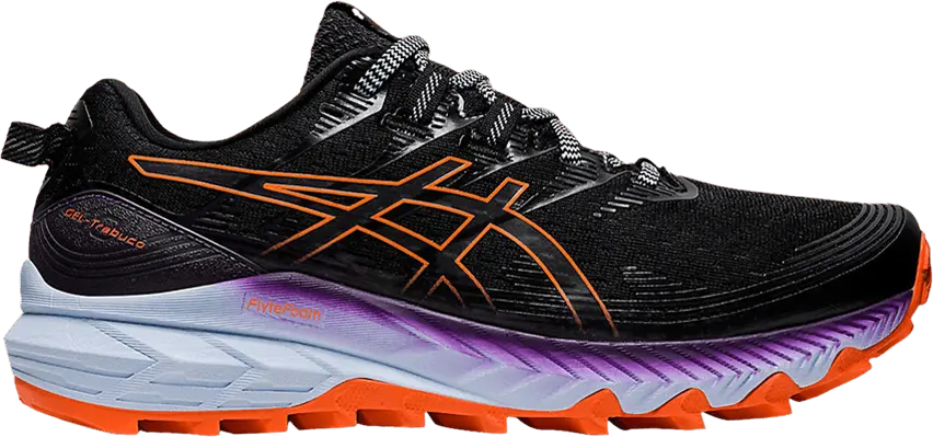 Asics ASICS Gel-Trabuco 10 Black Nova Orange Purple (Women&#039;s)