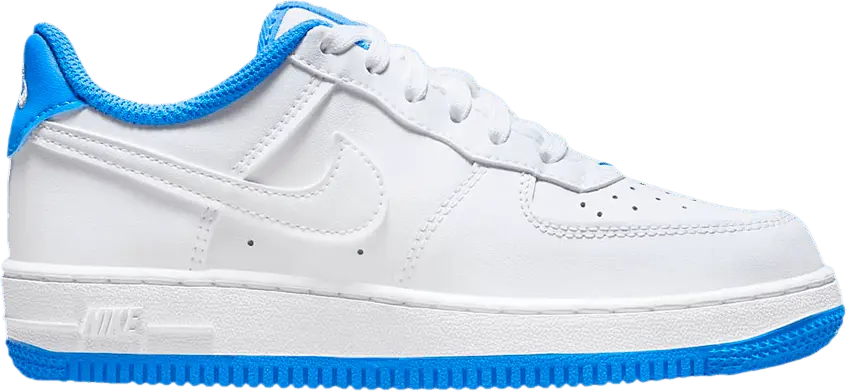  Nike Air Force 1 Low &#039;07 White Light Photo Blue (PS)