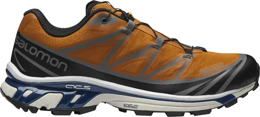  Salomon XT-6 Gore-Tex Utility Marmalade Black Navy