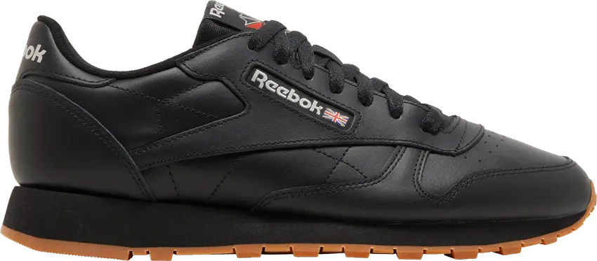  Reebok Classic Leather Core Black Gum