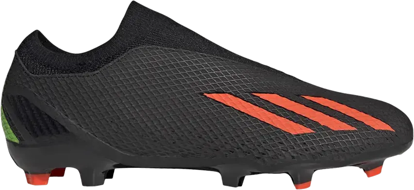  Adidas adidas X Speedportal.3 Laceless FG Core Black Solar Red
