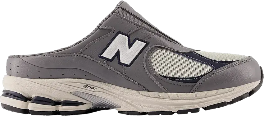  New Balance 2002R Mule Dark Grey Navy