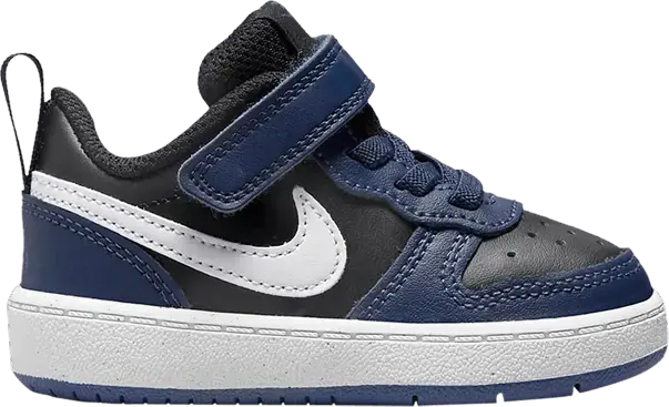  Nike Court Borough Low 2 Midnight Navy Black White (TD)