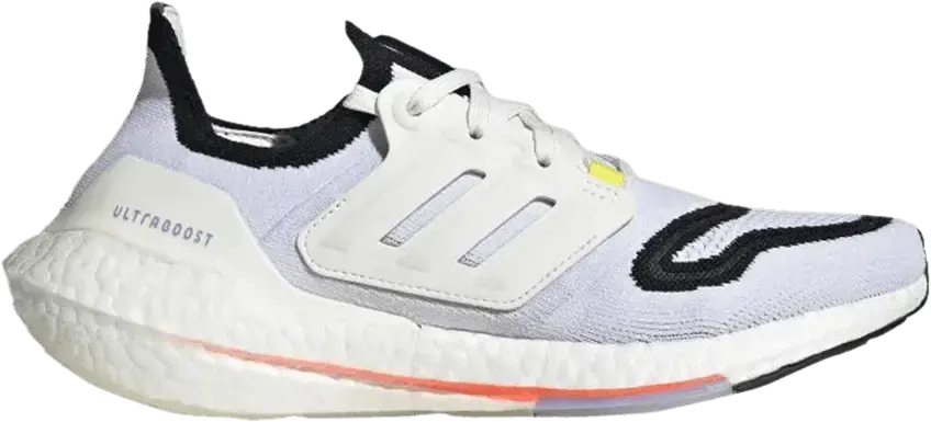  Adidas adidas Ultra Boost 22 White Black Solar Red (Women&#039;s)