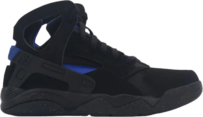  Nike Air Flight Huarache Black Lyon Blue