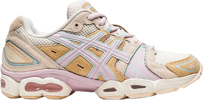  Asics ASICS Gel-Nimbus 9 Cream Barely Rose (Women&#039;s)