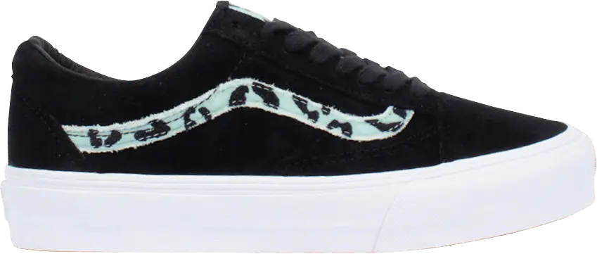  Vans Old Skool VLT LX Velvet Animal Mint Leopard