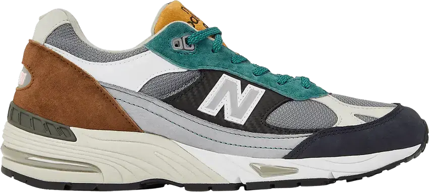  New Balance 991 MiUK Selected Edition Grey Green Brown