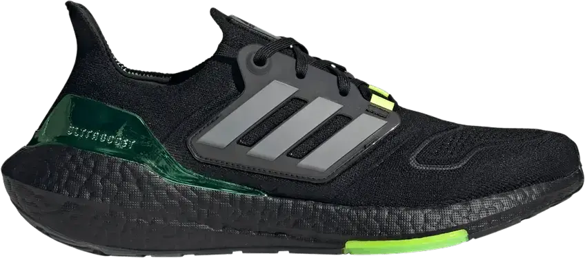  Adidas adidas Ultra Boost 22 Black Iron Metallic Beam Green