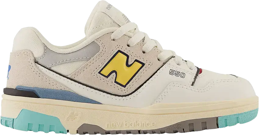  New Balance 550 Sea Salt Yellow (PS)