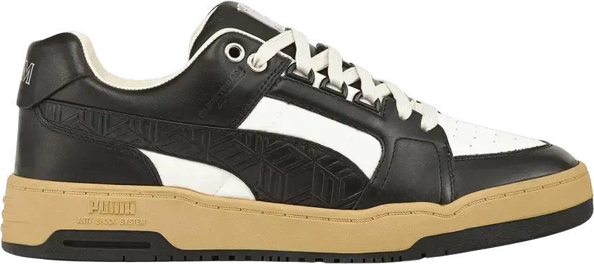  Puma Slipstream Low Court MCM Black White