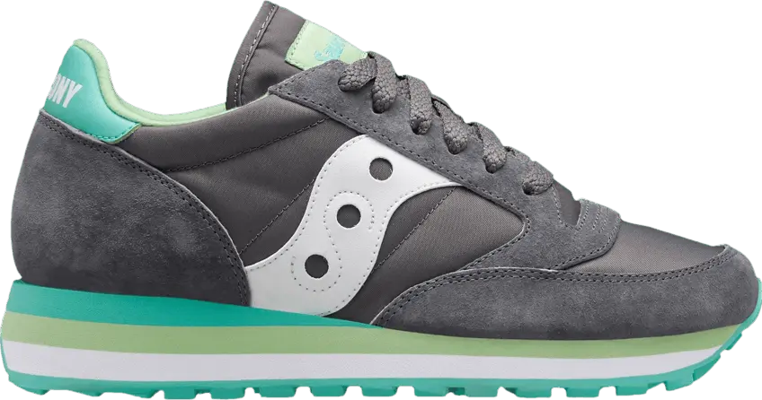  Saucony Jazz Triple Grey Mint (Women&#039;s)