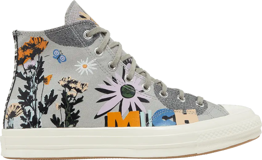  Converse Chuck Taylor All-Star 70 Hi Floral Much Love Slate Egret