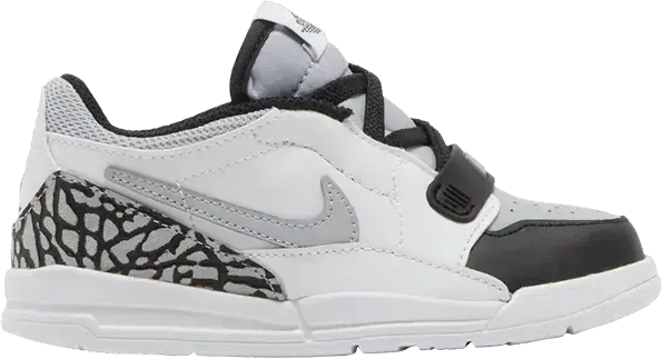  Jordan Legacy 312 Low White Black Wolf Grey (TD)