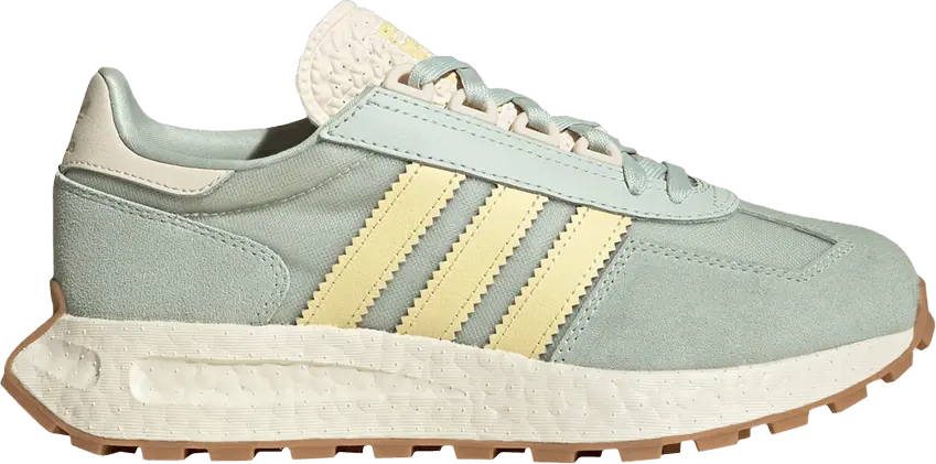  Adidas adidas Retropy E5 Linen Green Almost Yellow (Women&#039;s)