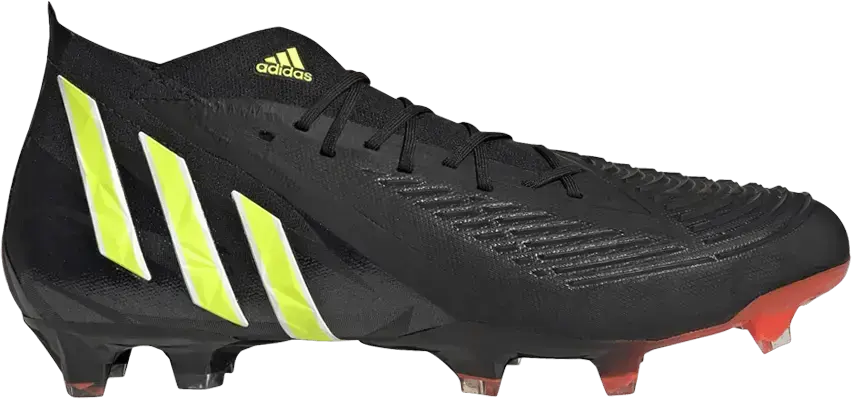  Adidas adidas Predator Edge.1 FG Black Team Solar Yellow Red