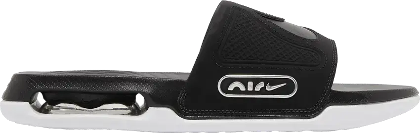  Nike Air Max Cirro Slide Black Metallic Silver