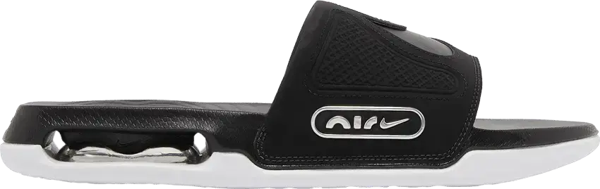 Nike Air Max Cirro Slide Black Metallic Silver