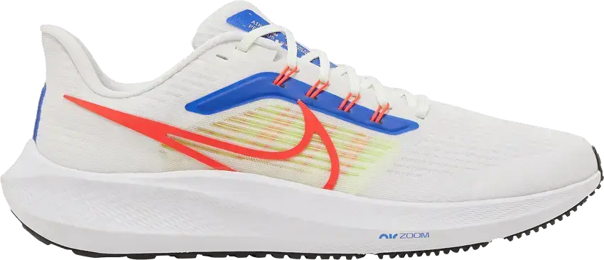  Nike Air Zoom Pegasus 39 White Crimson Racer Blue