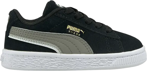  Puma Suede Triplex Infant &#039;Black Steel Grey&#039;