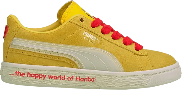  Puma Haribo x Suede Triplex Little Kid &#039;Gold Bears&#039;