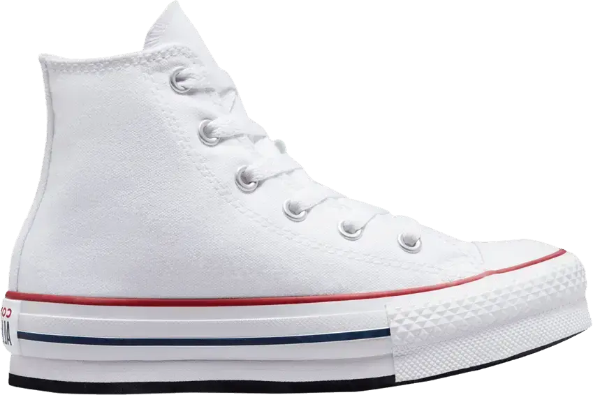  Converse Chuck Taylor All Star Lift Platform High PS &#039;White Garnet&#039;