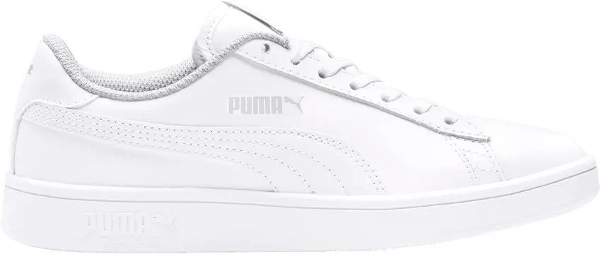  Puma Smash V2 Little Kid &#039;White&#039;