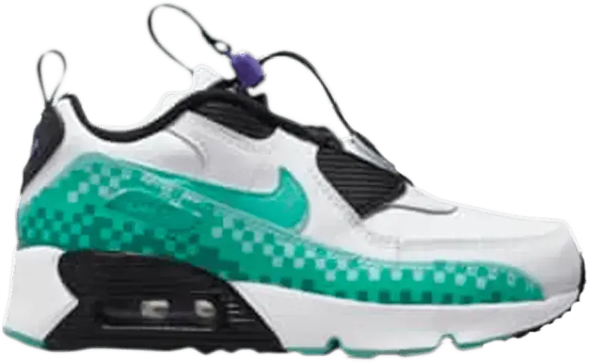  Nike Air Max 90 Toggle SE PS &#039;White Psychic Purple Washed Teal&#039;