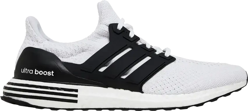 Adidas adidas Ultra Boost 5.0 DNA White Black Heel Stripes
