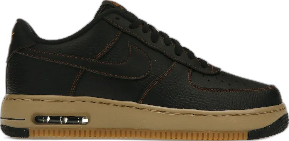  Nike Air Force 1 Low Elite Black Tawny