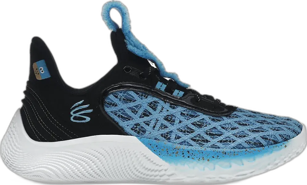  Under Armour Curry Flow 9 Sesame Street Cookie Monster (GS)