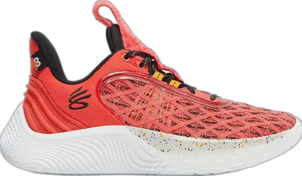  Under Armour Curry Flow 9 Sesame Street Elmo (GS)