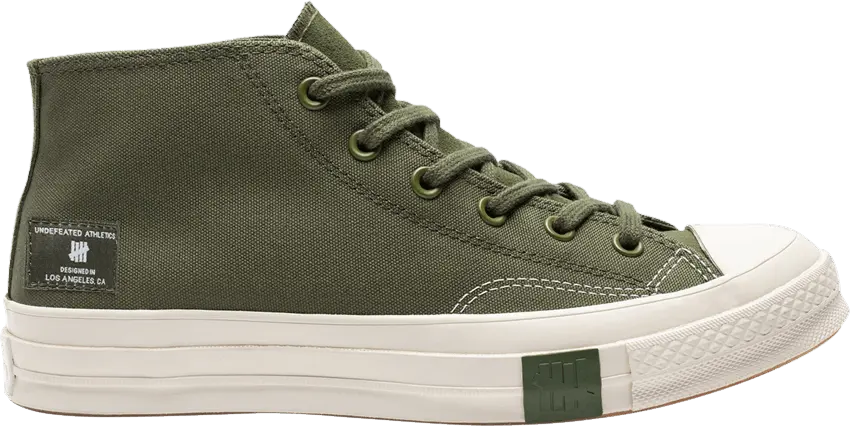  Converse Undefeated x Chuck 70 Mid &#039;Chive Parchment&#039;