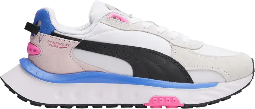  Puma Wmns Wild Rider Rollin&#039; &#039;White Pink Lady&#039;