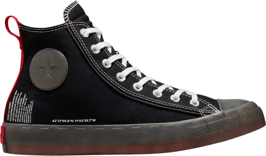  Converse UNT1TL3D High &#039;Black Almost Black&#039;