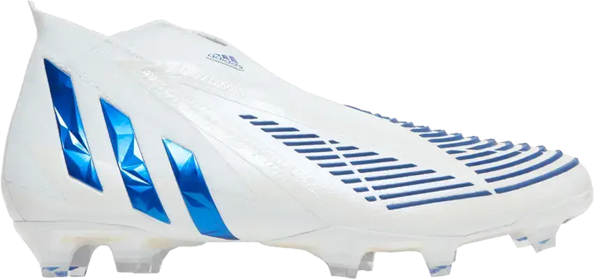 Adidas Predator Edge+ FG &#039;White Hi-Res Blue&#039;