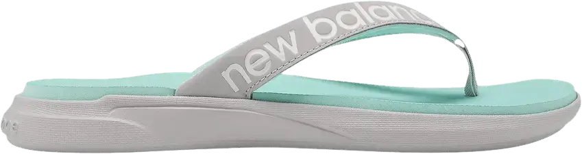 New Balance Wmns 340 Slide &#039;Light Aluminum Light Reef&#039;