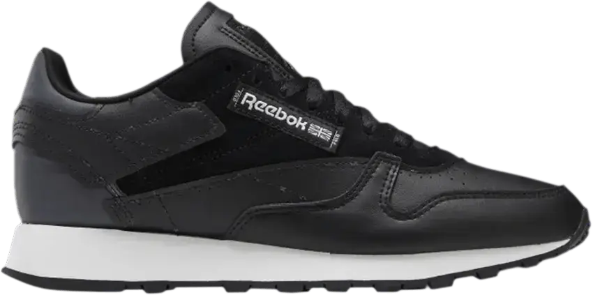  Reebok Classic Leather Black Cold Grey