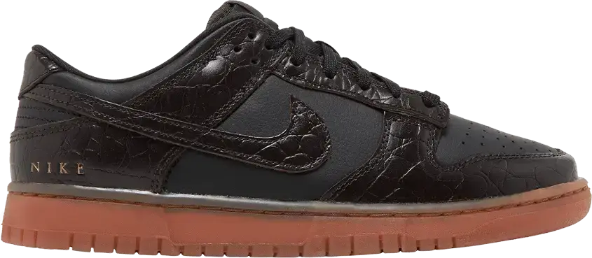  Nike Dunk Low Velvet Brown Black