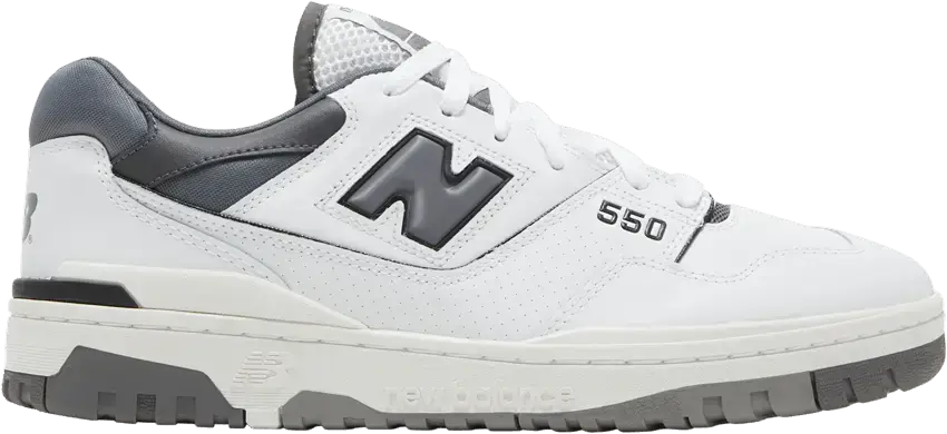  New Balance 550 White Grey Dark Grey